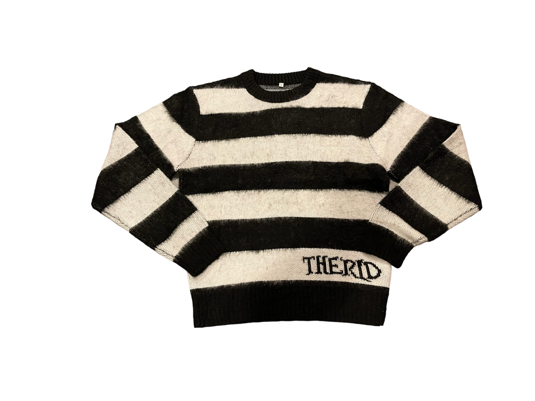 THERID MOHAIR STRIPED SWEATER